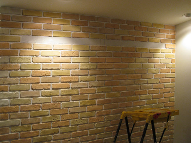 You Can Create An Artificial Brick Wall…yes you can