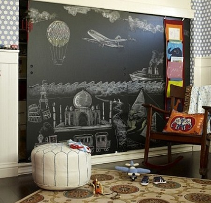 How To Build a Children’s Playroom Chalkboard