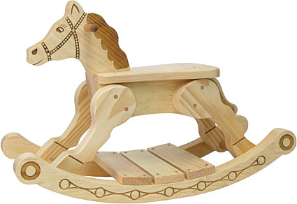 Wooden Rocking Horse For Handymen in Sutherland